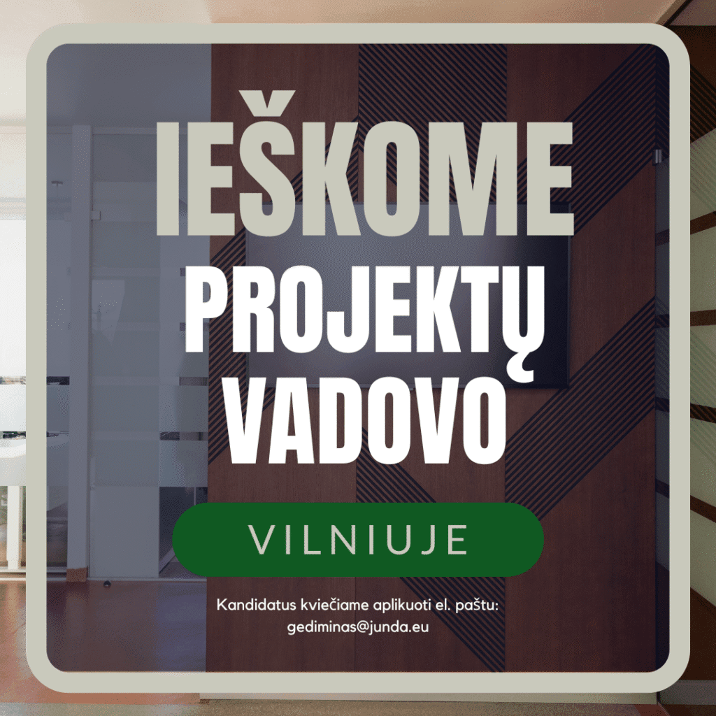 karjera - projektų vadovas